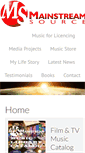Mobile Screenshot of mainstreamsource.com